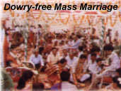 Dowry-free Mass Marriage (37932 bytes)